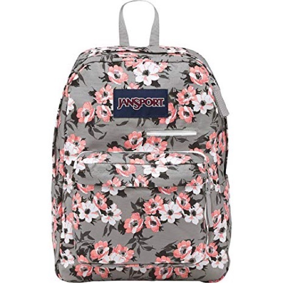 Jansport Handbags - jansport coral sparkle digibreak backpack